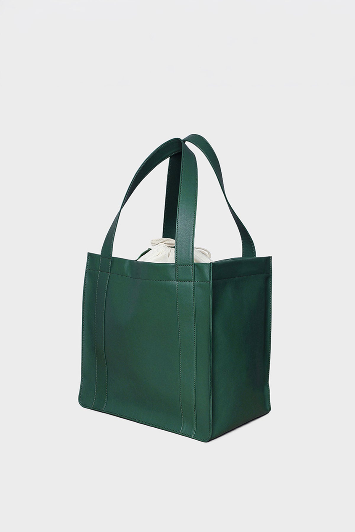 Grocer Bag Original in Smooth Bottle Green