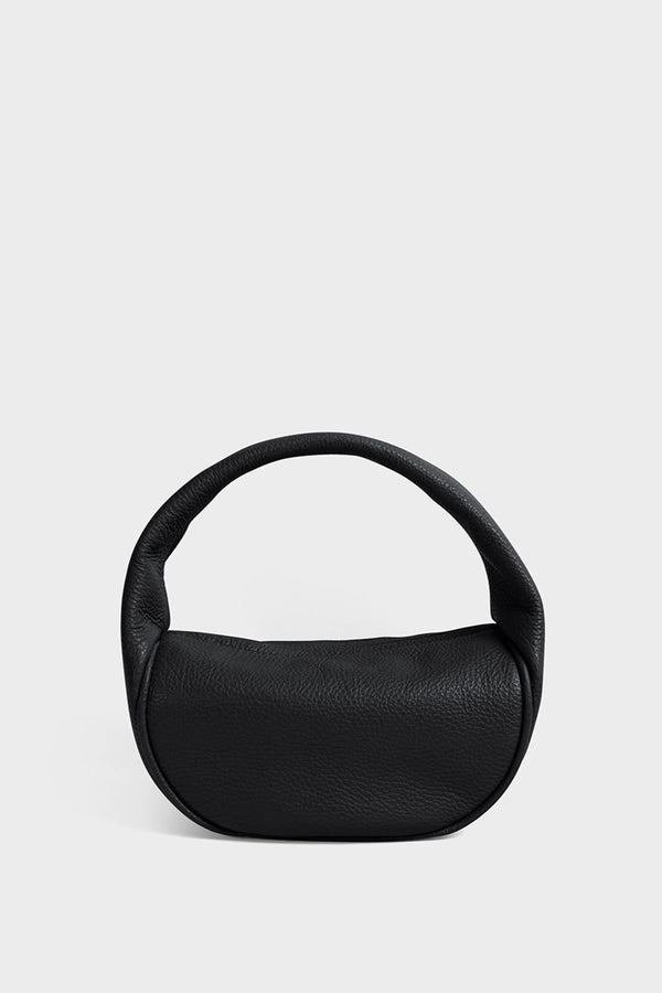 Mini Halo Bag in Grain Black