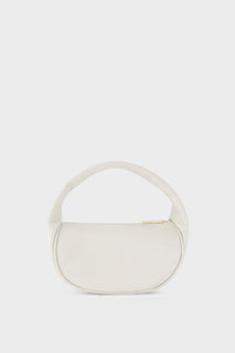 Mini Halo Bag in Smooth Off White