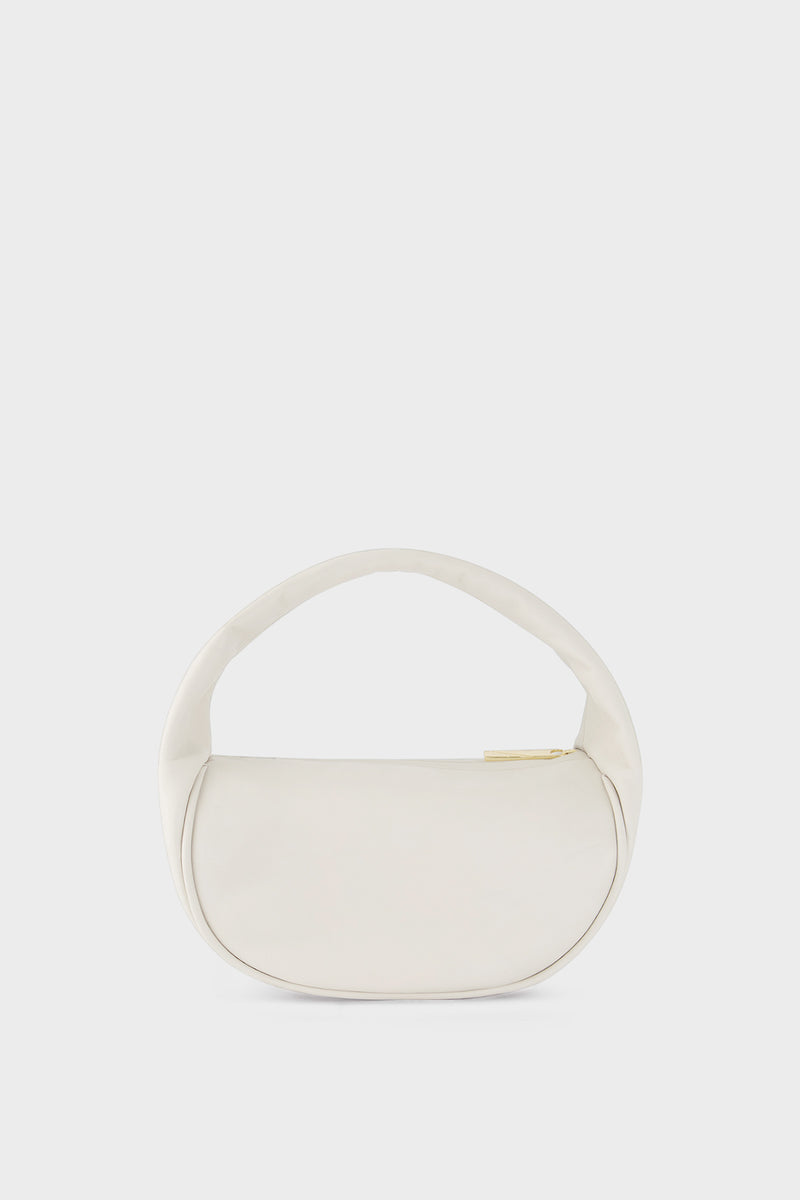 Mini Halo Bag in Smooth Off White