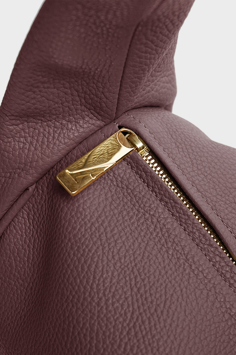 Halo Day Shoulder Bag in Burgundy