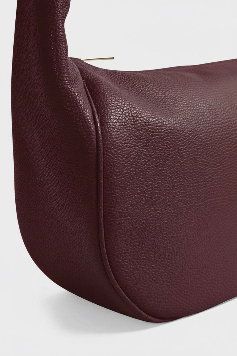 Halo Day Crossbody Bag in Grain Burgundy