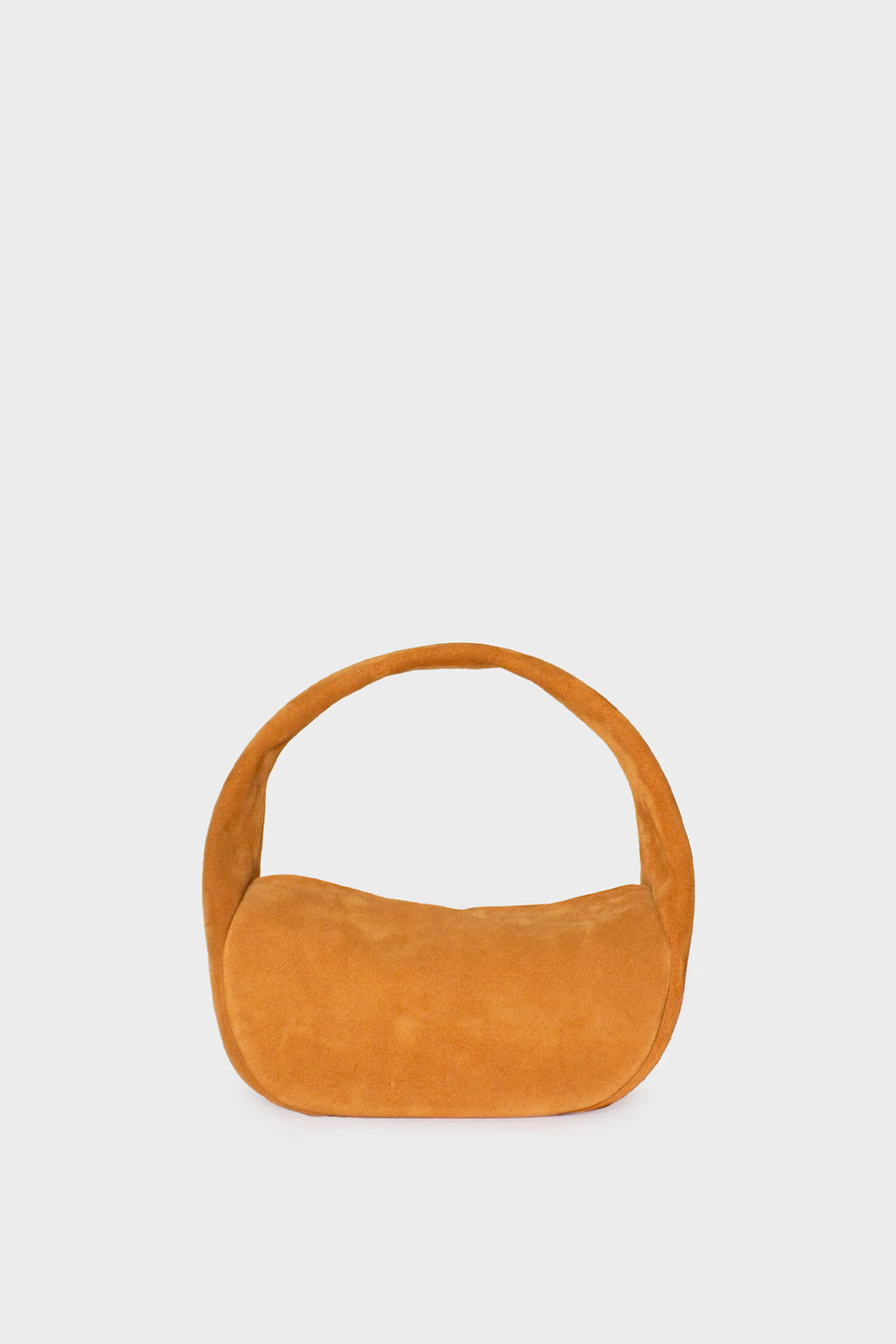 Mini Halo Bag in Suede Tan