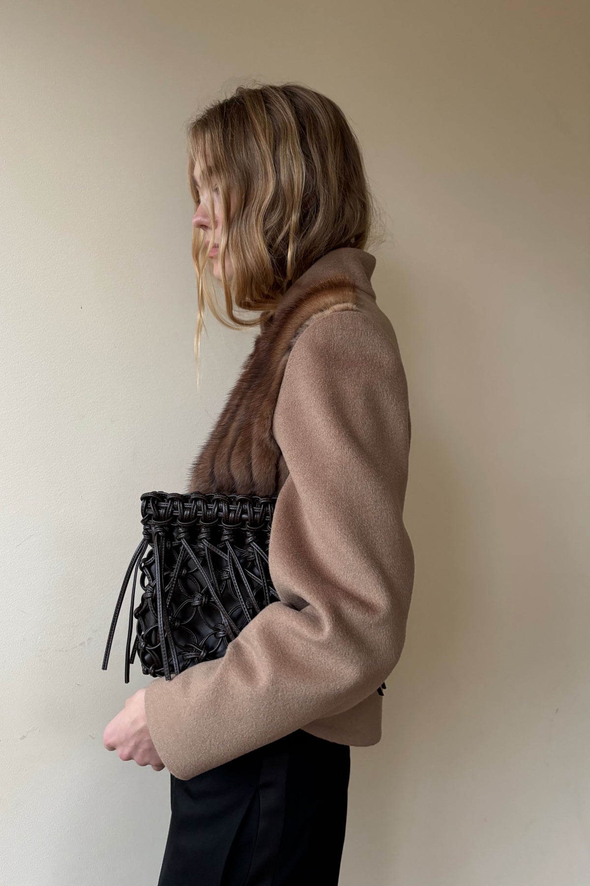 № 24 Braided Clutch, Fringed