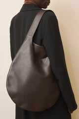 One Hobo Bag in Smooth Dark Brown