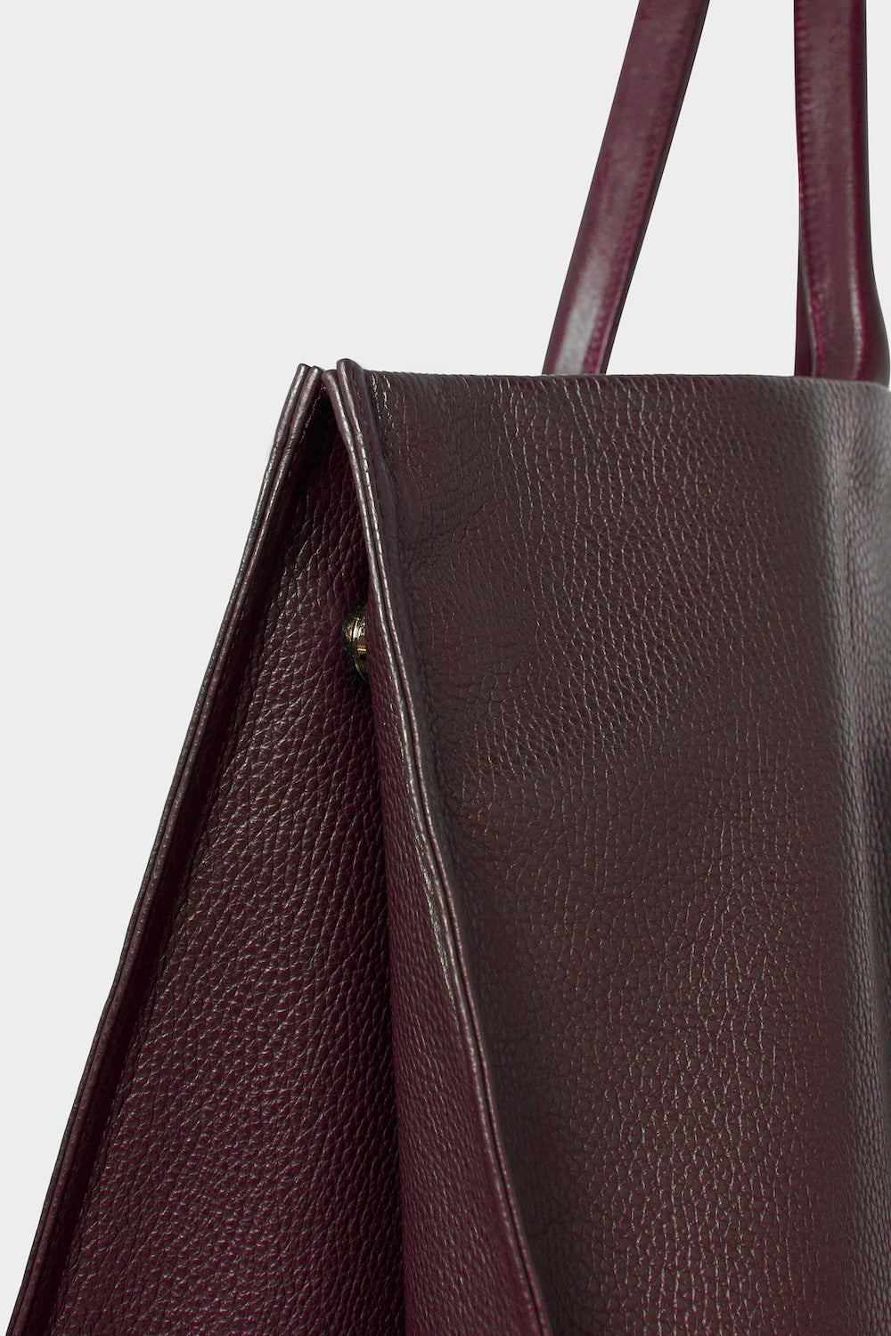 Jumbo Suite Tote Bag in Grain Burgundy