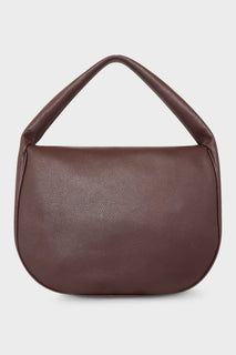 Slimline Halo Shoulder Bag in Grain Burgundy