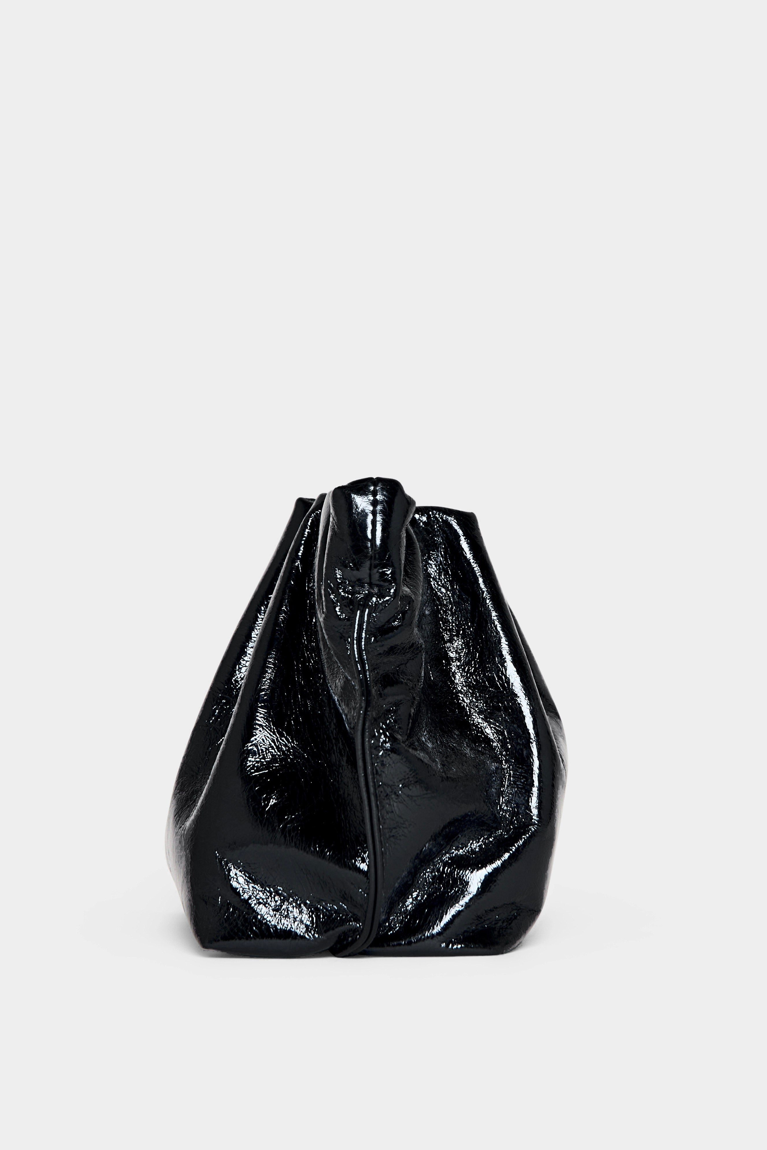 Mini Puffa in Metallic Black