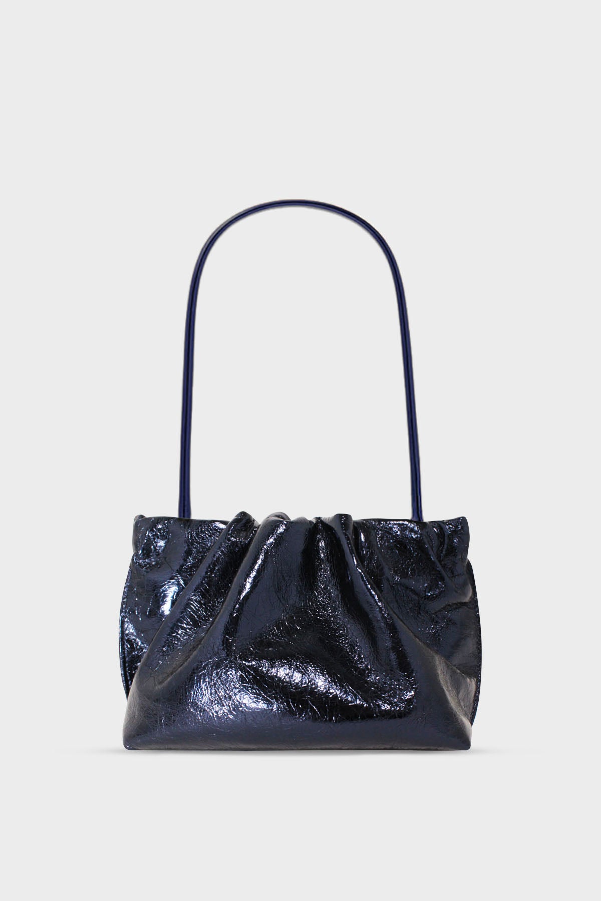 Mini Puffa in Metallic Midnight