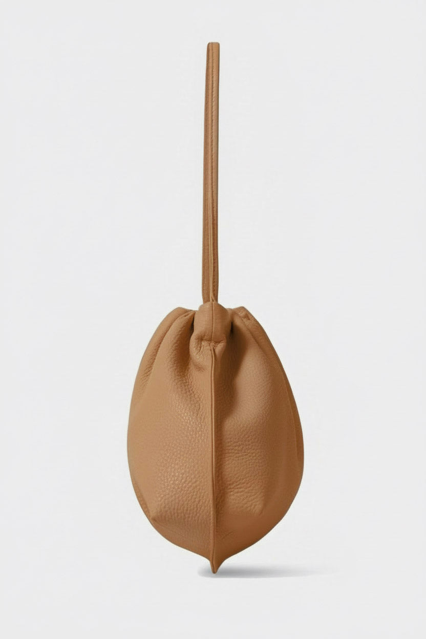 Midi Cloud Bag in Grain Latte