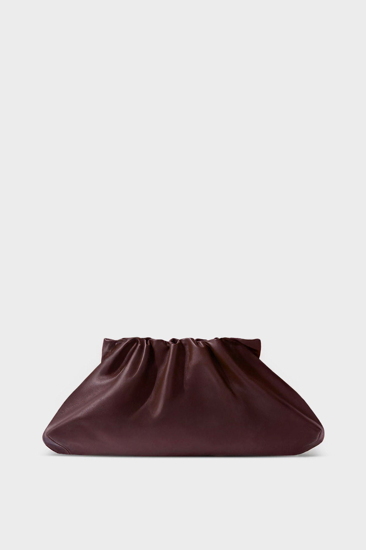 Midi Cloud Bag in Smooth Burgundy