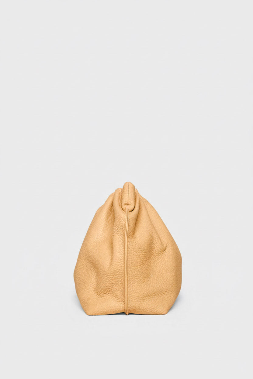 Midi Puffa in Grain Burnt Butter