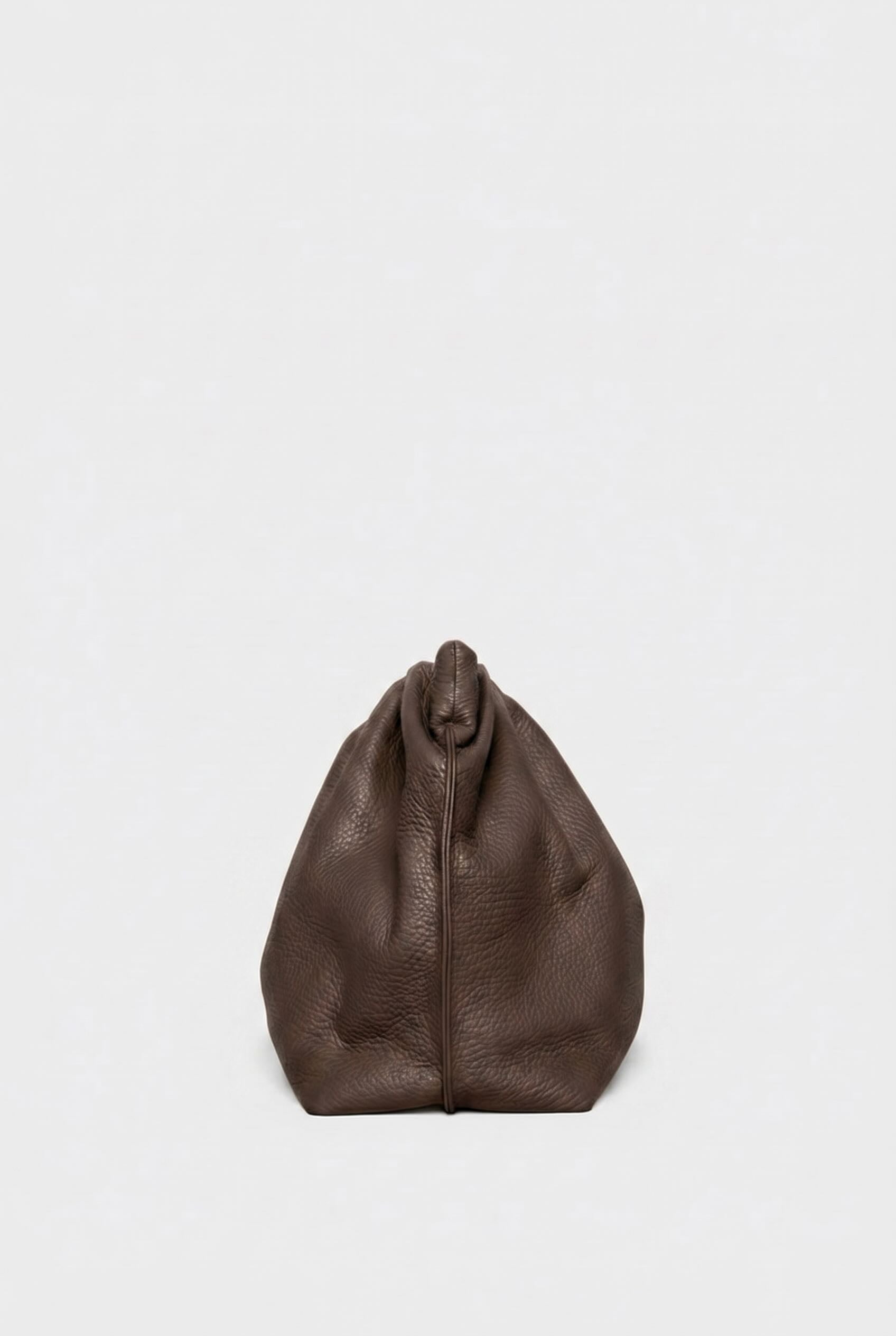 Midi Puffa in Grain Dark Brown