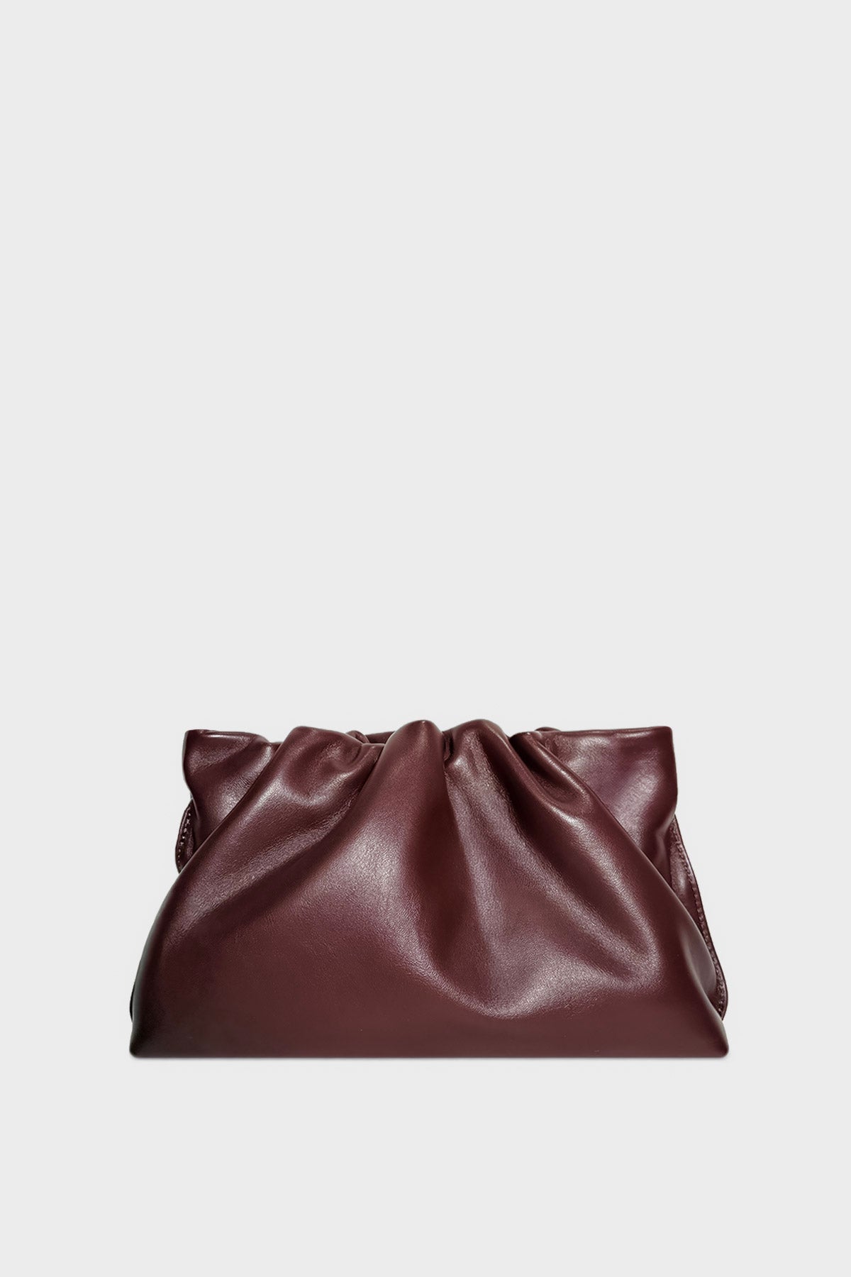 Midi Puffa in Smooth Burgundy