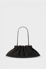 Mini Cloud Clutch Bag in Suede Dark Brown