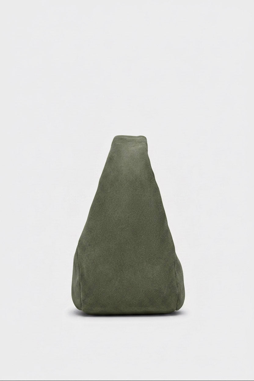 Mini Halo Bag in Suede Forest