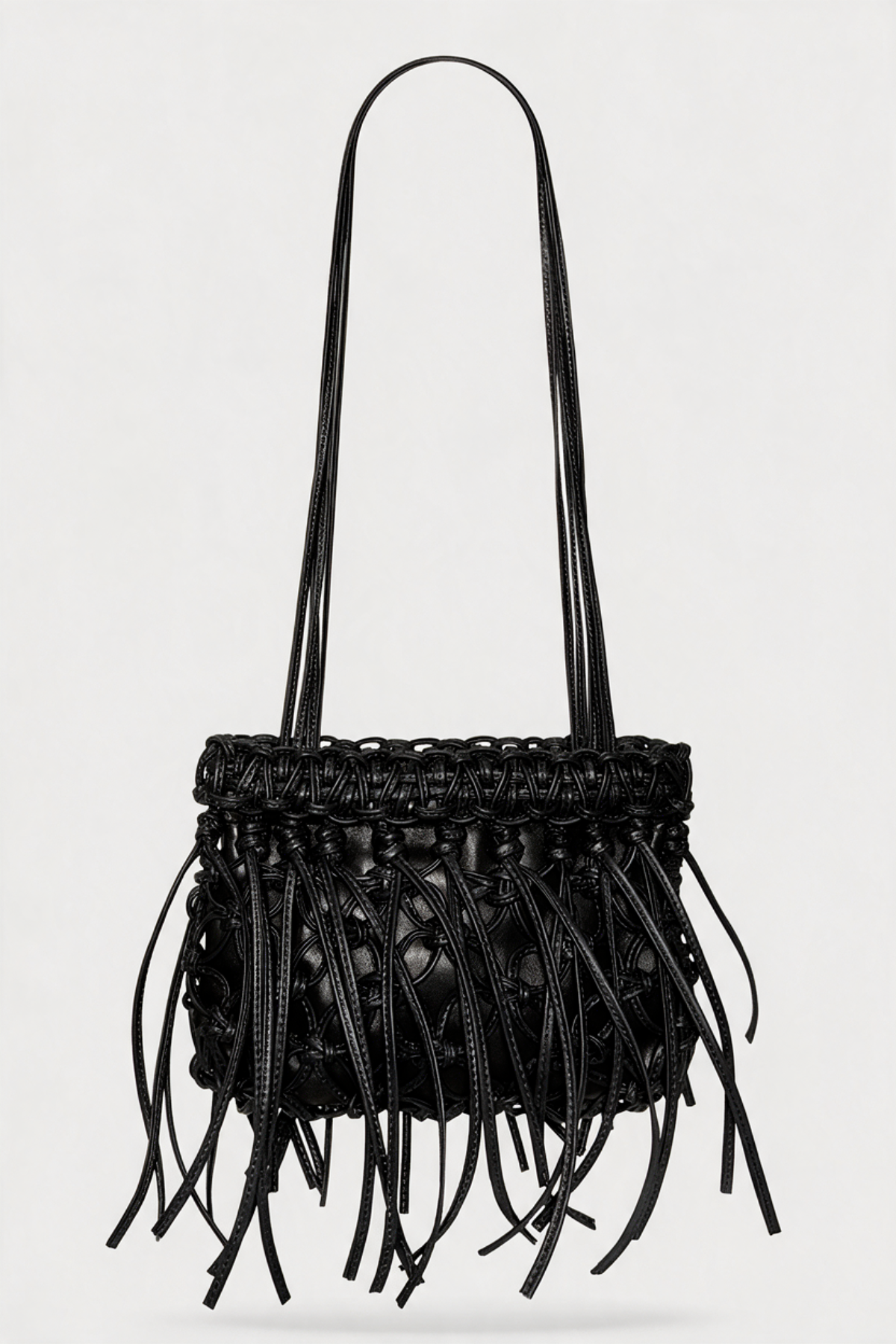 № 9 Braided Bag, Fringed