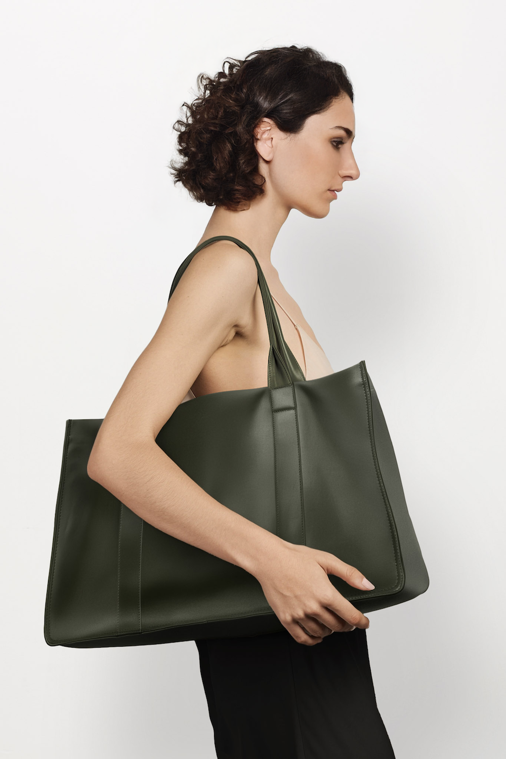 Original Grocer Tote Bag in Smooth Khaki