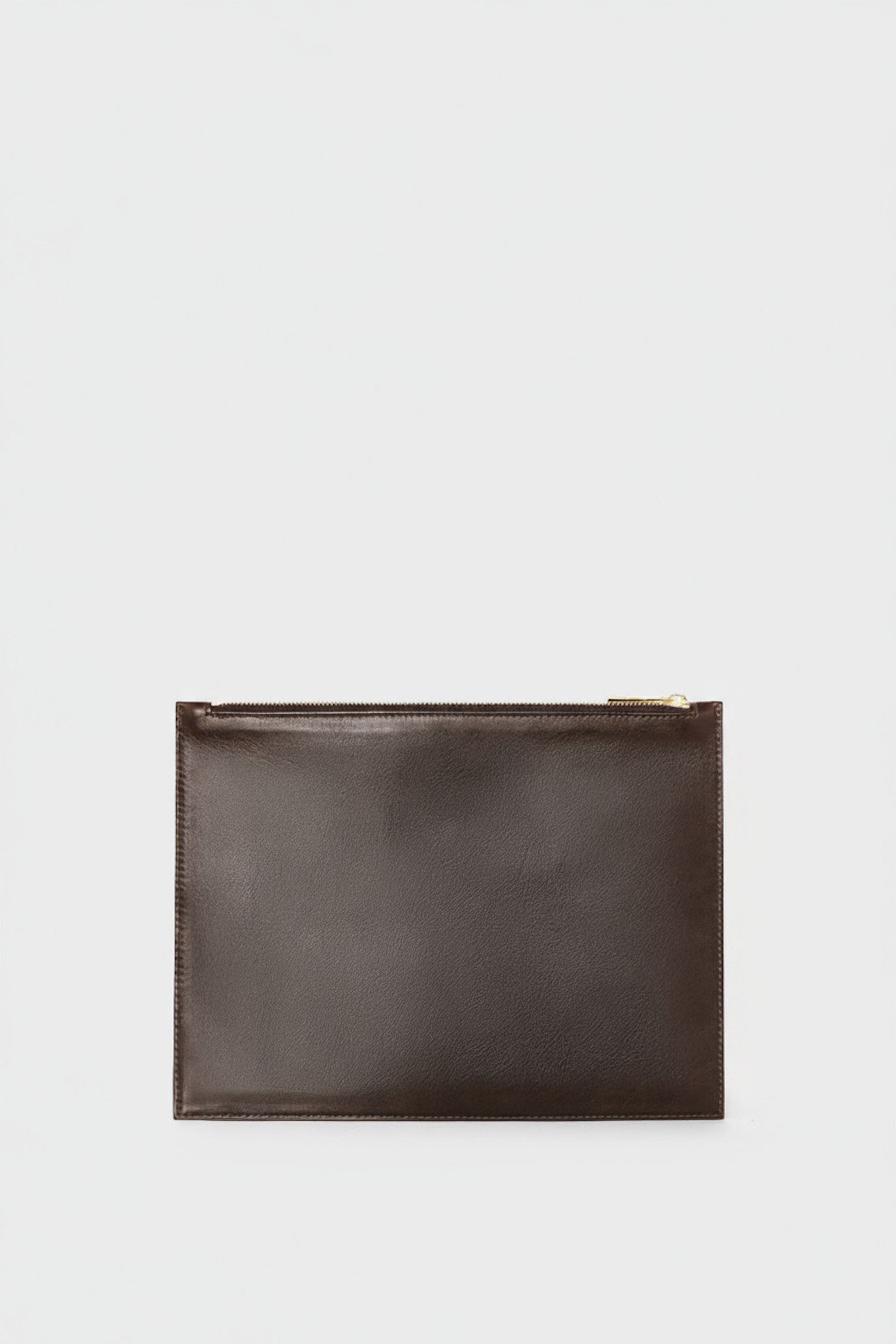 Organiser Pouch in Smooth Dark Brown