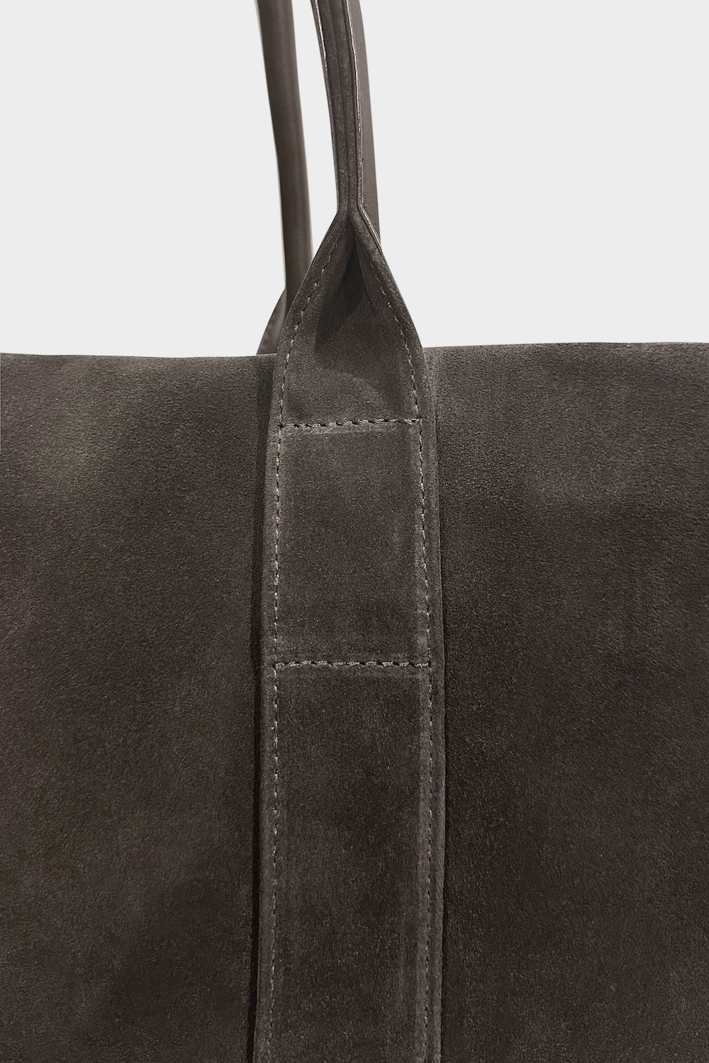 Original Grocer Tote Bag in Suede Brown