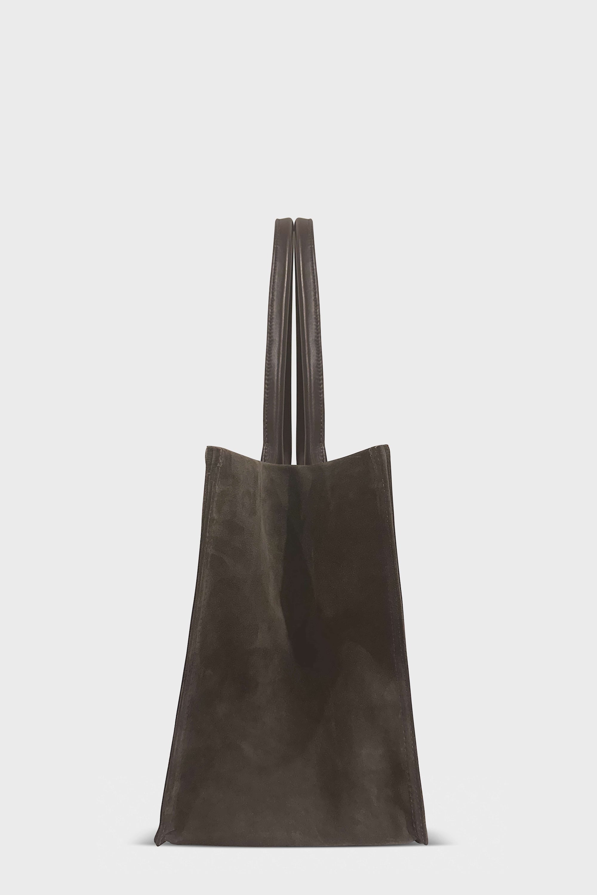 Original Grocer Tote Bag in Suede Brown