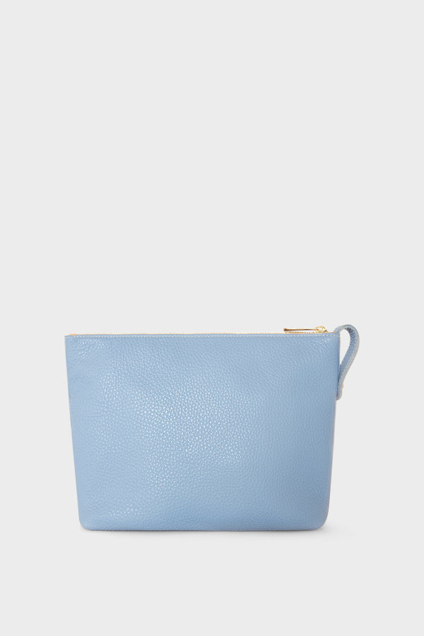 Pouchette in Grain Blue