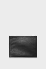 Pouch in Smooth Black