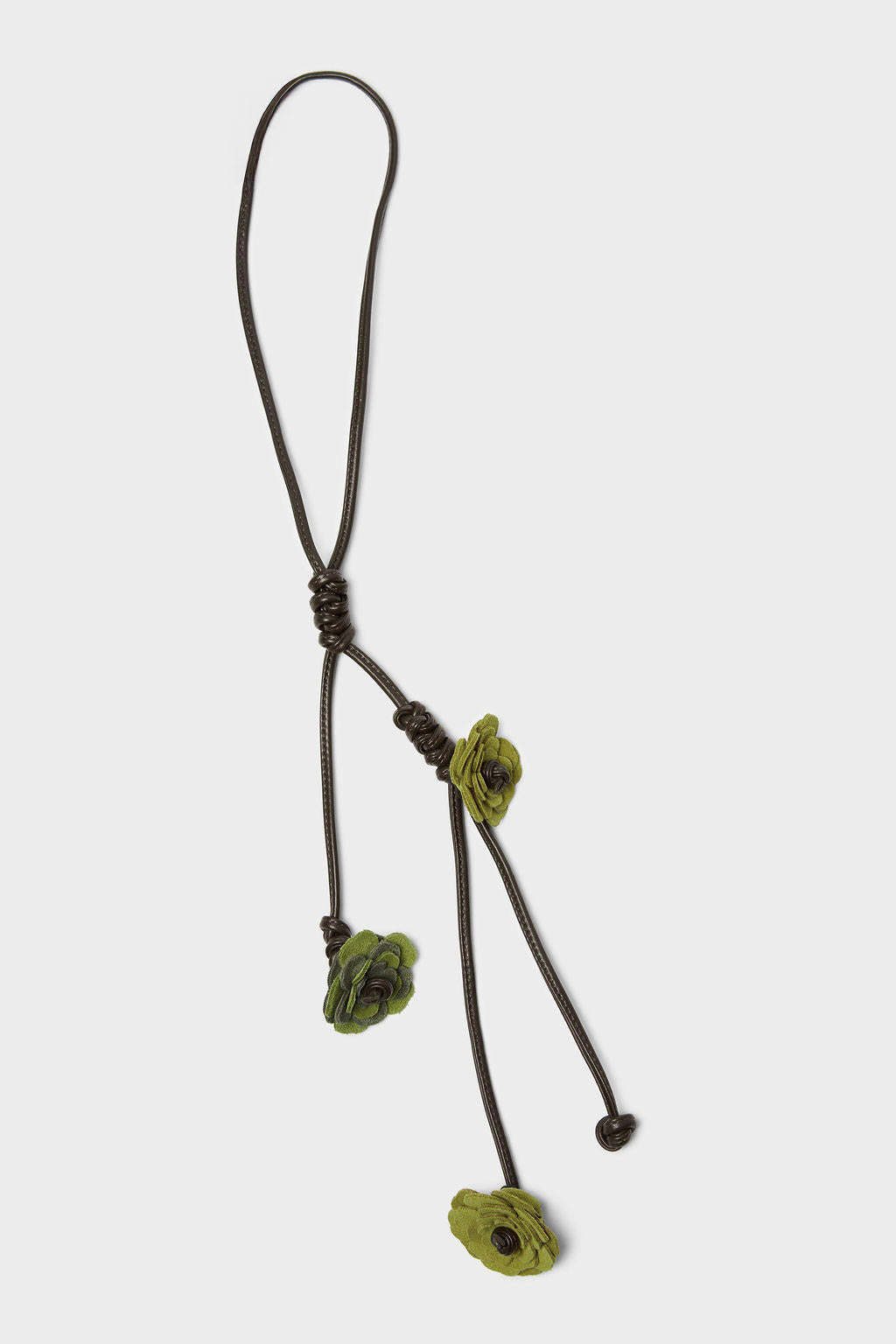 Floral Vine in Suede Matcha