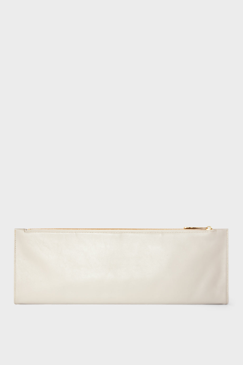 Slimline Clutch Pouch in Smooth Off White