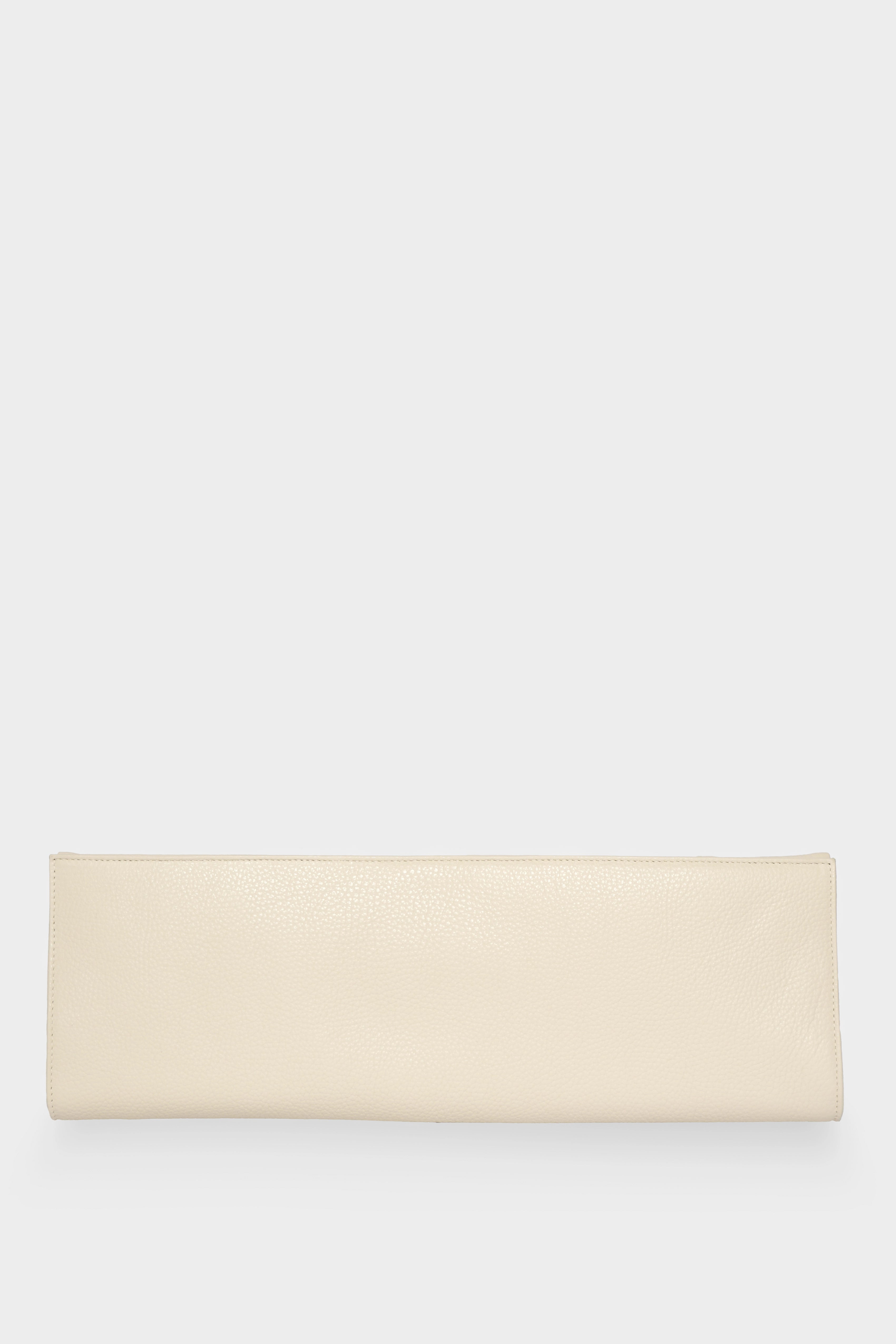 Handle Clutch in Grain White Wash