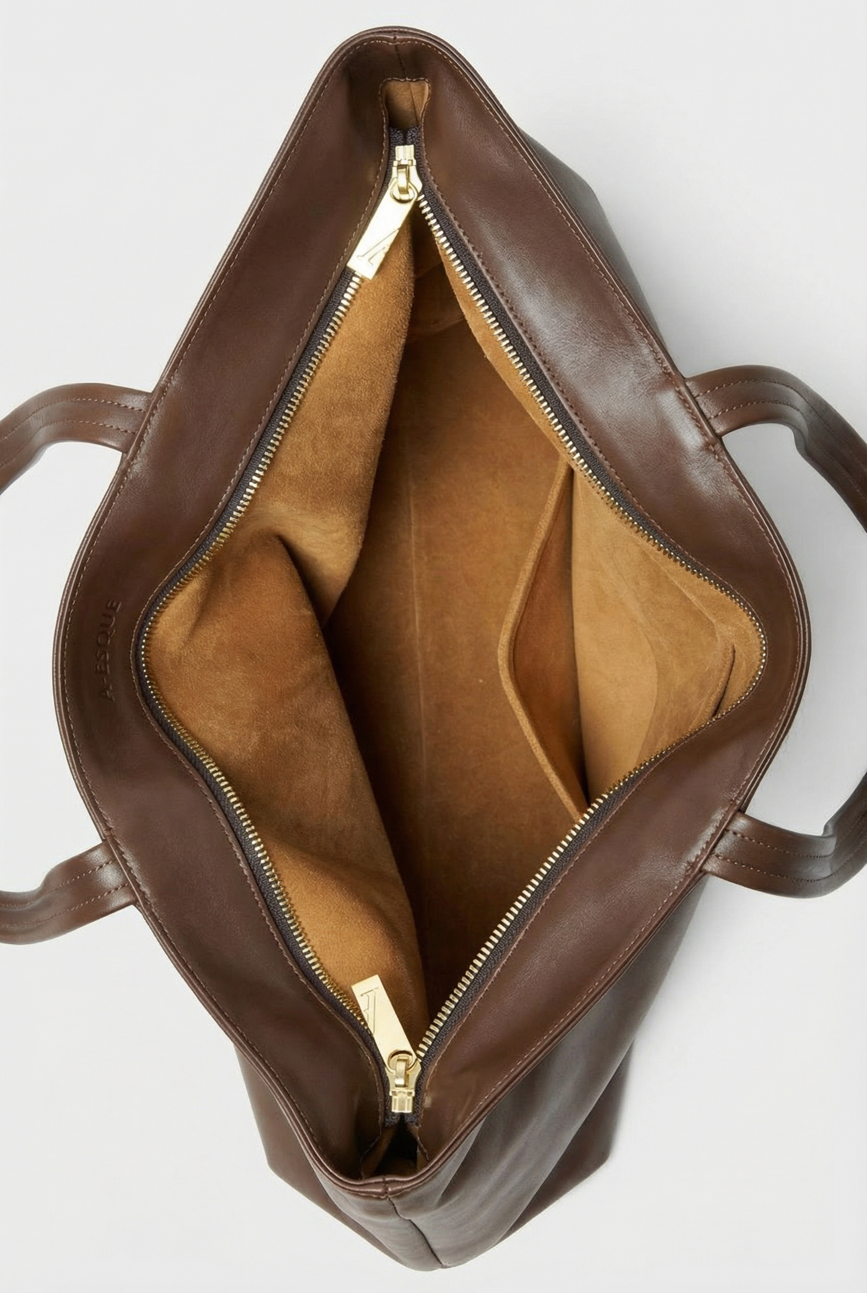 Simple Fold Tote Smooth Chestnut