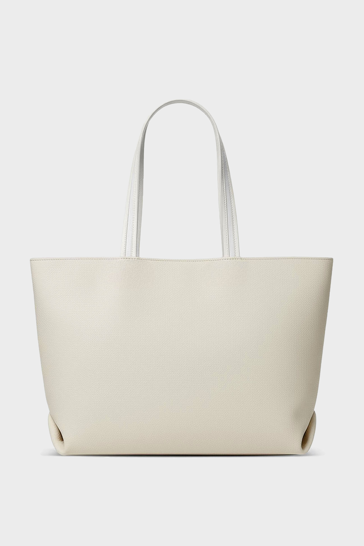Simple Fold Tote in Grain White Wash