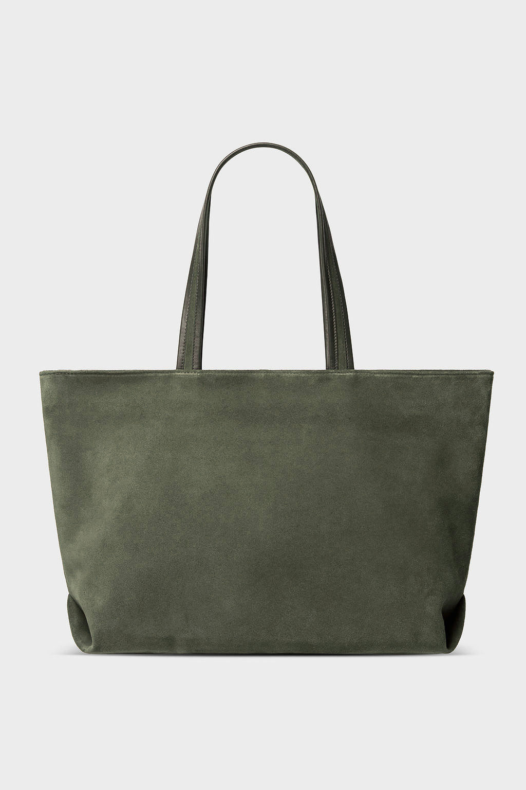 Simple Fold Tote in Suede Forest