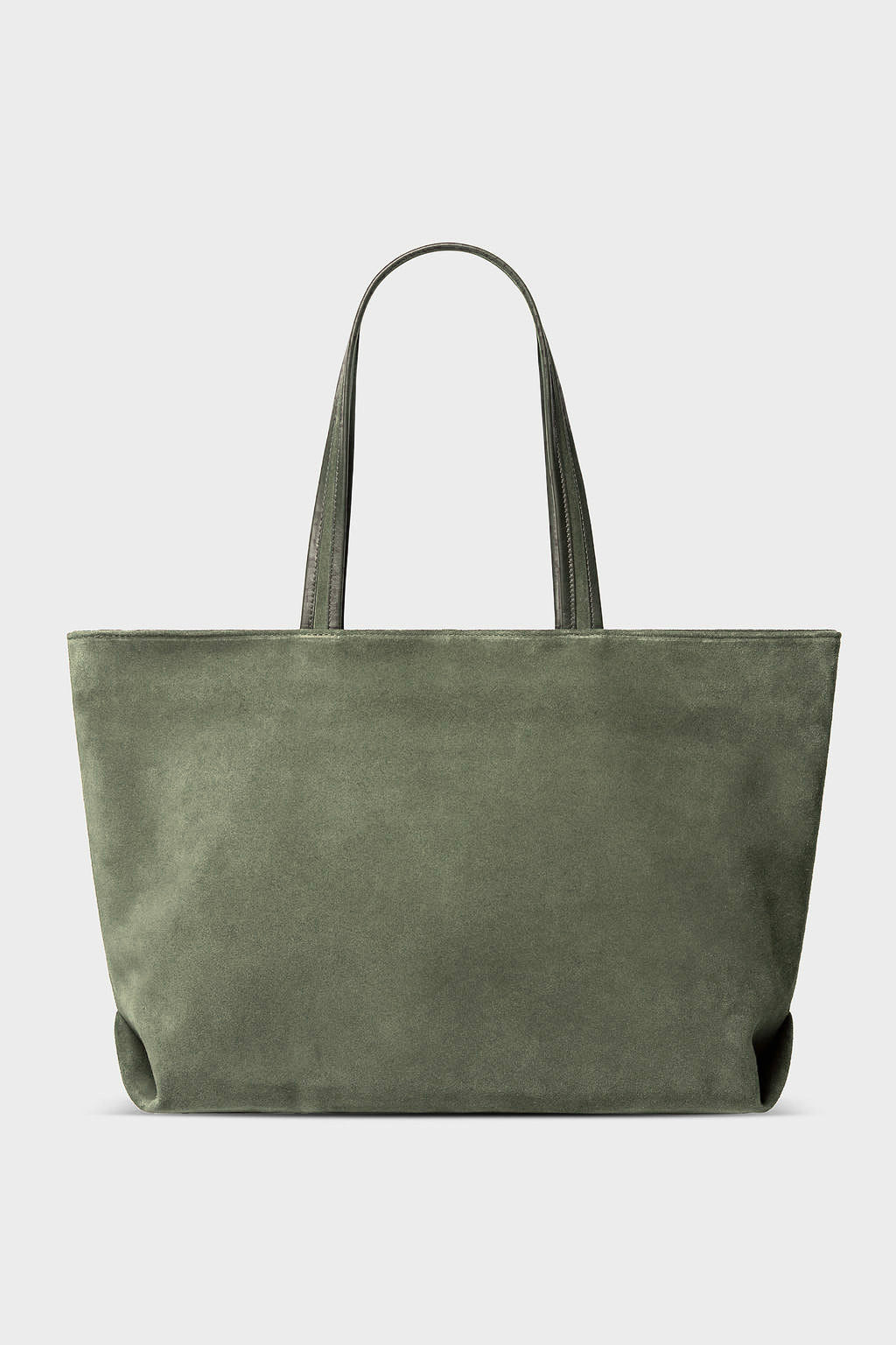 Simple Fold Tote in Suede Forest