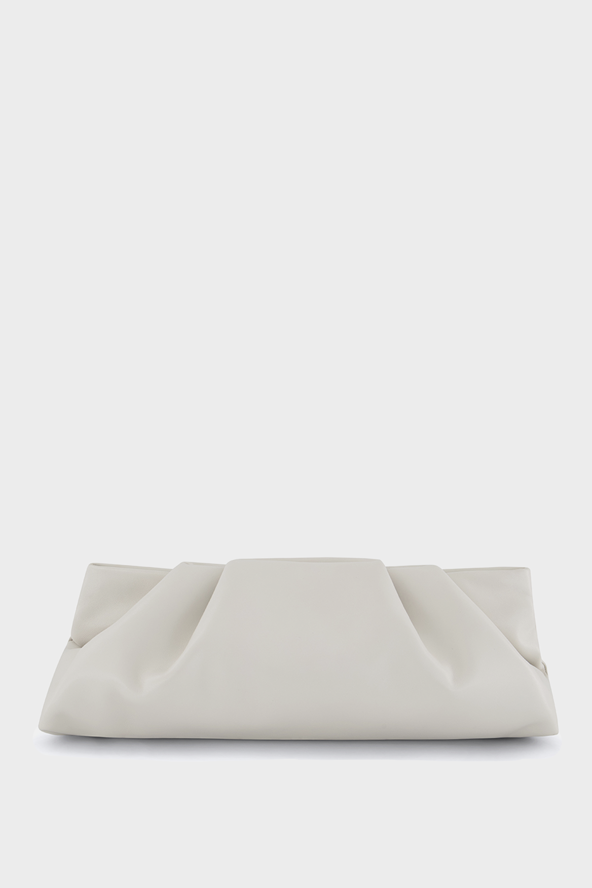 Slim Fold Clutch Smooth Off White