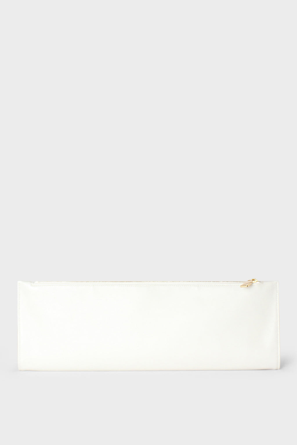 Slimline Clutch Pouch in Smooth Off White