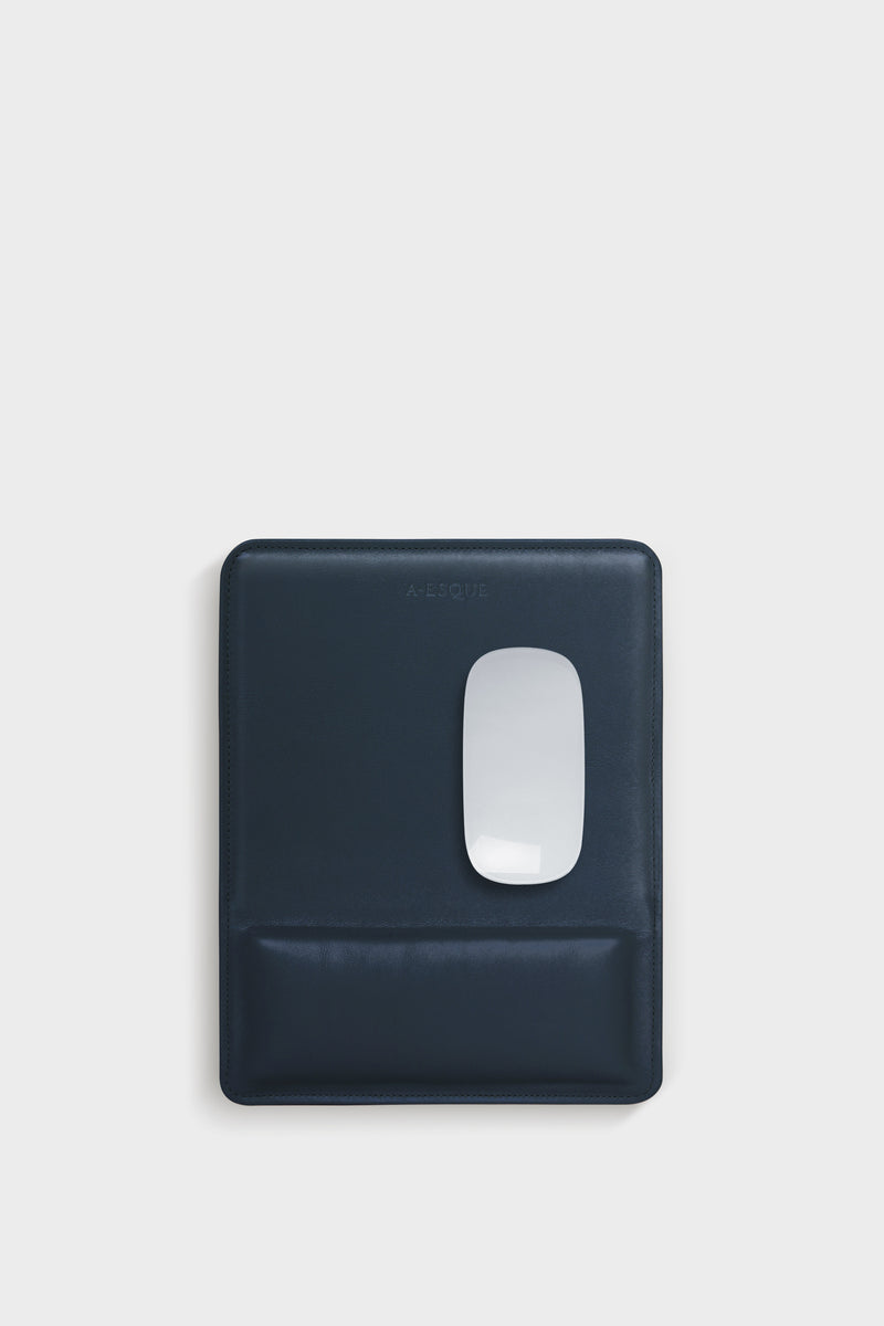 Mouse Pad in Smooth Navy