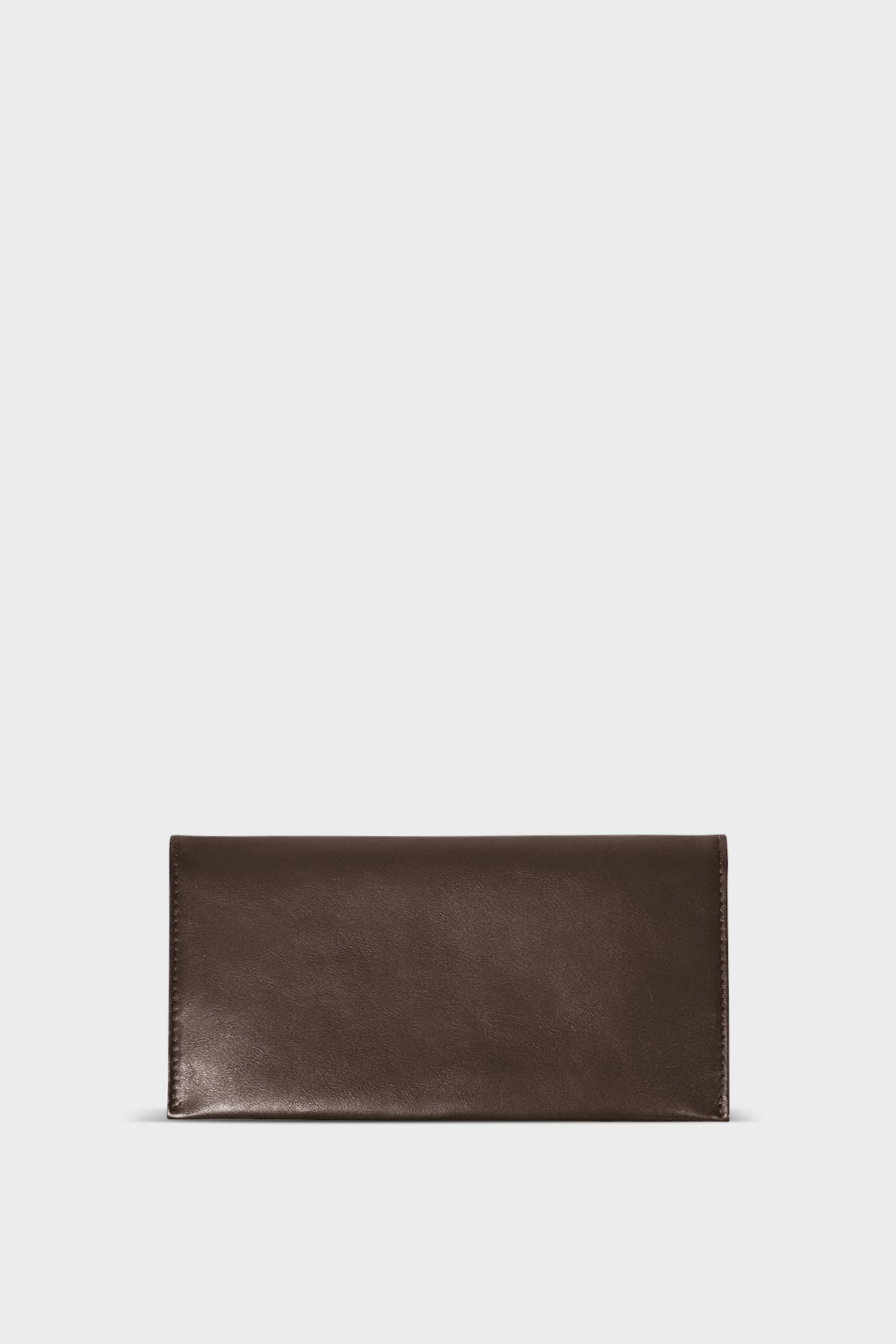 Travel Pouch in Smooth Dark Brown
