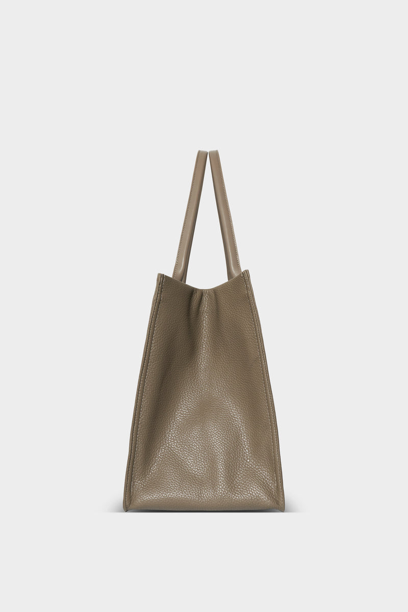 Grocer Deluxe Tote in Grey Elephant