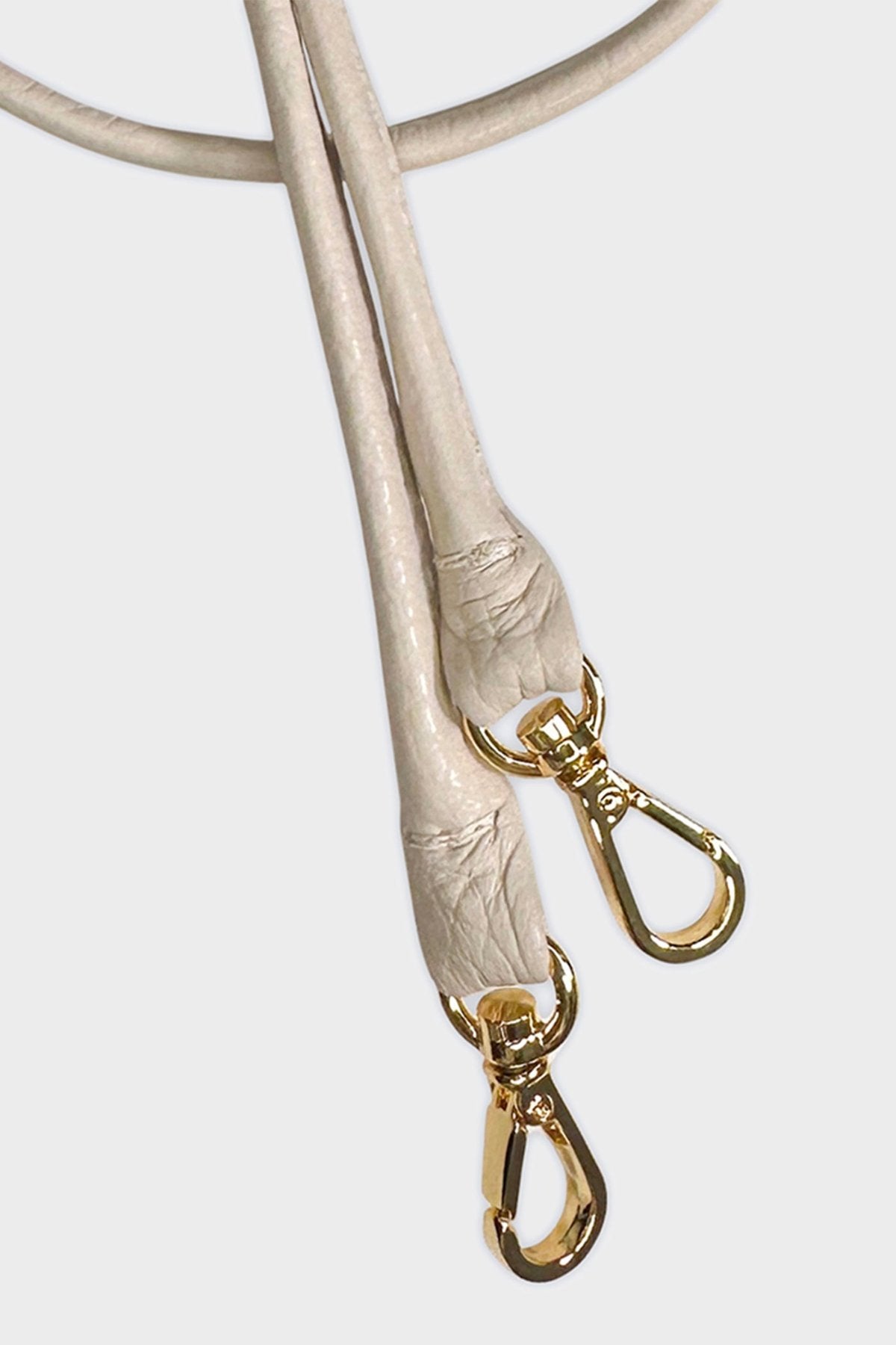 Fine Leather Strap Grain White Wash