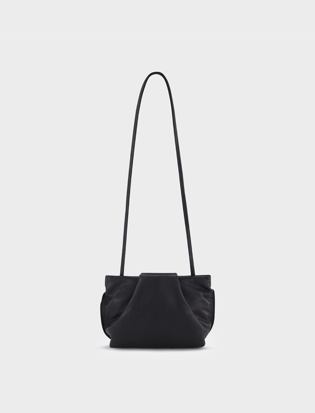 Fold Clutch Mini in Smooth Black