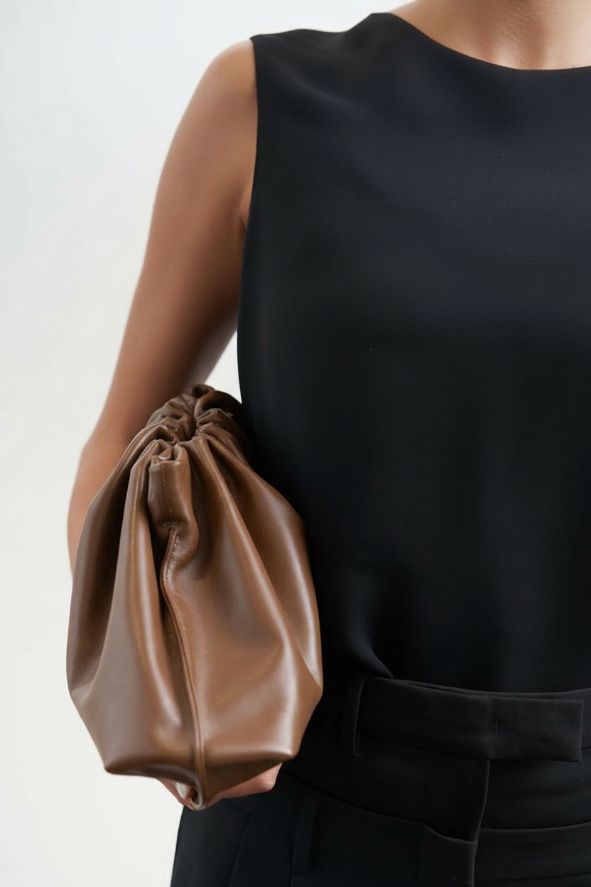 Cloud Bag in Smooth Chestnut