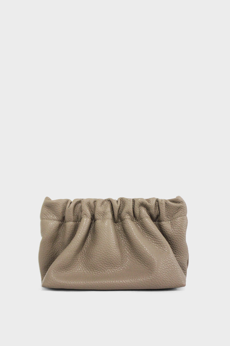 Mini Mellow Clutch in Light Elephant