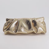 Fold Clutch Metallic Gold