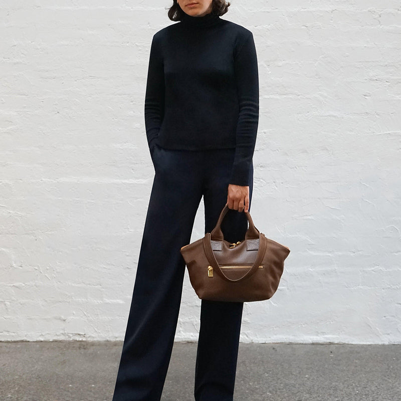 Carry All Handler Midi Brown