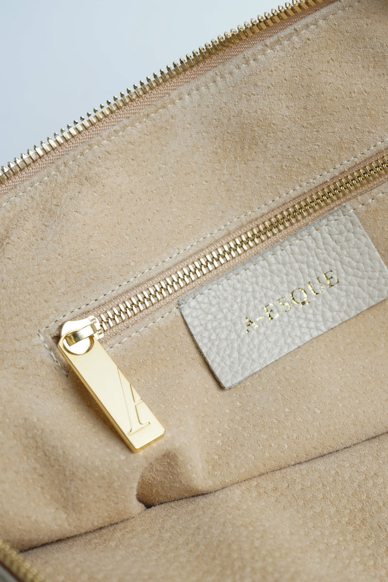 Carry All Handler Midi White Wash