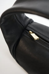 Mini Halo Bag in Smooth Black