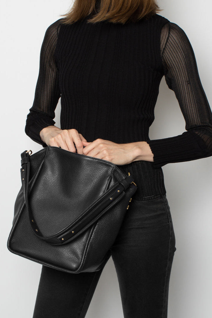 Basket Midi Black